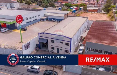 Barracão / Galpão / Depósito à venda na Rua Nicolau Von Zuben, 580, Capela, Vinhedo