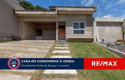 Casa a venda em louveira condominio portal do bosque