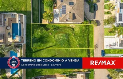 Terreno residencial 525 m2 para venda em louveira – sp no condomínio delle stelle