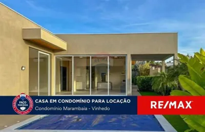 Casa de condomínio com 4 quartos e 6 banheiros para alugar, 350 m² por r$ 18.400/mês
