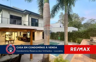 'conforto luxuoso no reserva dos vinhedos: casa de condomínio'