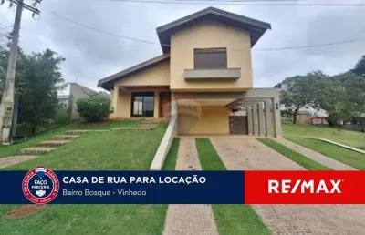 Casa em condomínio fechado com 3 quartos para alugar na Alameda das Árvores, 1, Bosque, Vinhedo