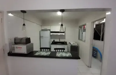 Excelente apartamento reformado 63m² 01 dorm. itararé são vicente sp