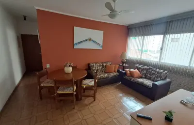 Apartamento mobiliado para alugar, 60 m² 01 dorm. boa vista, são vicente - sp