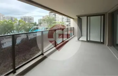 Apartamento com 3 quartos à venda na avenida cândido portinari, 170, barra da tijuca, rio de janeiro, 124 m2 por r$ 1.947.000