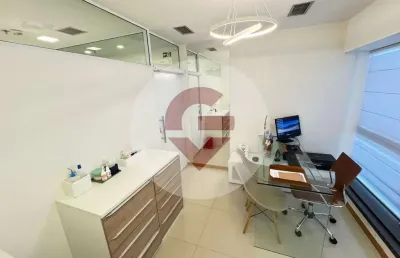 Sala comercial com 33 salas à venda na avenida das américas, 8585, barra da tijuca, rio de janeiro, 33 m2 por r$ 527.000