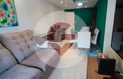 Apartamento com 3 quartos à venda na rua retiro dos artistas, 983, pechincha, rio de janeiro, 73 m2 por r$ 430.000