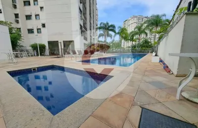 Apartamento com 3 quartos à venda na estrada dos bandeirantes, 6953, jacarepaguá, rio de janeiro, 79 m2 por r$ 410.000