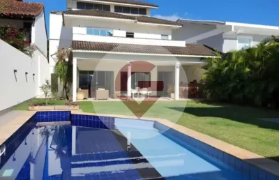 Casa em condomínio fechado com 5 quartos à venda na rua ivaldo de azambuja, 205, barra da tijuca, rio de janeiro, 434 m2 por r$ 3.100.000
