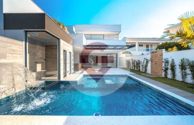 Casa em condomínio fechado com 4 quartos à venda na rua ivaldo de azambuja, 169, barra da tijuca, rio de janeiro, 460 m2 por r$ 5.200.000