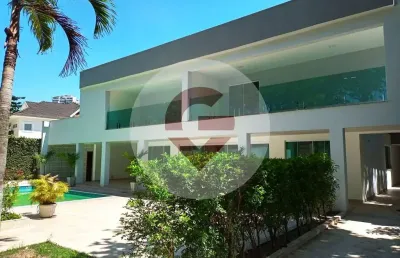 Casa em condomínio fechado com 5 quartos à venda na rua raul kennedy, 140, barra da tijuca, rio de janeiro, 635 m2 por r$ 4.300.000