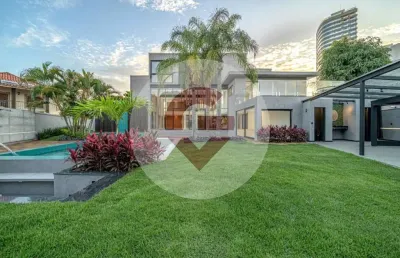 Casa em condomínio fechado com 5 quartos à venda na avenida luiz aranha, 977, barra da tijuca, rio de janeiro por r$ 13.990.000