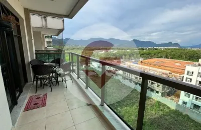 Cobertura com 3 quartos à venda na rua nilton santos, 1355, recreio dos bandeirantes, rio de janeiro, 144 m2 por r$ 850.000