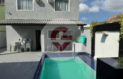 Casa com 4 quartos à venda na rua doutor odim góis, 250, jacarepaguá, rio de janeiro, 430 m2 por r$ 980.000