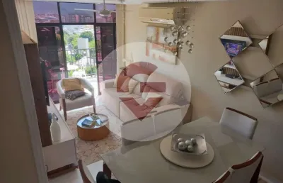 Cobertura com 3 quartos à venda na rua mirataia, 350, pechincha, rio de janeiro, 168 m2 por r$ 695.000