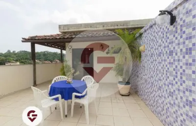 Cobertura com 3 quartos à venda na rua geminiano gois, 1190, freguesia (ilha do governador), rio de janeiro, 157 m2 por r$ 640.000
