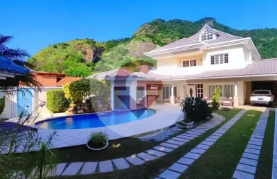 Casa em condomínio fechado com 4 quartos à venda na rua isis dias oliveira, 155, recreio dos bandeirantes, rio de janeiro, 480 m2 por r$ 4.000.000