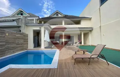 Casa em condomínio fechado com 5 quartos à venda na rua altamiro carrilho, 142, recreio dos bandeirantes, rio de janeiro, 340 m2 por r$ 2.800.000