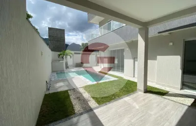 Casa em condomínio fechado com 4 quartos à venda na rua arquiteto simon wiesenthal, 170, vargem pequena, rio de janeiro, 220 m2 por r$ 1.590.000