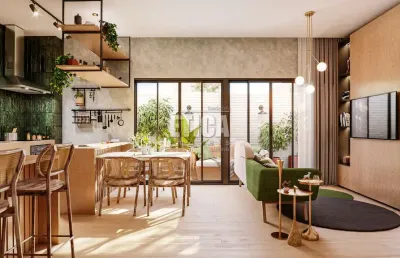Apartamento com 2 quartos à venda na rua vinte e nove de junho, 554, bacacheri, curitiba, 61 m2 por r$ 631.900