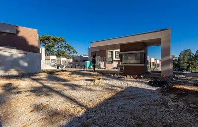 Casa em condomínio fechado com 3 quartos à venda na rua amália túlio costa, 640, santa felicidade, curitiba, 102 m2 por r$ 930.000