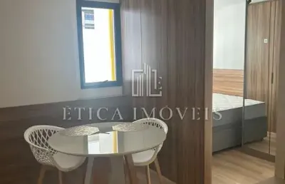 Apartamento com 1 quarto para alugar na rua lourenço pinto, 350, centro, curitiba, 28 m2 por r$ 2.500