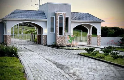 Terreno em condomínio fechado à venda na estrada do buriti, centro, campo do tenente, 1000 m2 por r$ 249.000