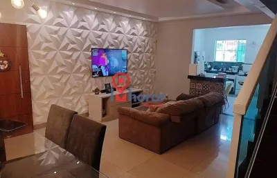 Casa duplex com 3 dormitórios à venda, 110 m² por r$ 550.000 - recanto da mata - juiz de fora/mg