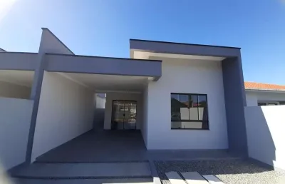 Casa para venda em barra velha, jardim los angeles, 2 dormitórios, 1 suíte, 1 vaga