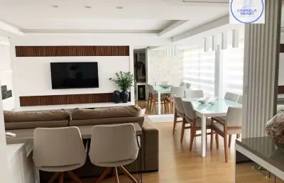 Lindo apartamento semi mobiliado com 3 suítes à venda no bairro villagio iguatemi - caxias do sul.