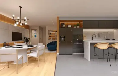Apartamento com 3 quartos à venda na Rua Vitória, Cabral, Curitiba