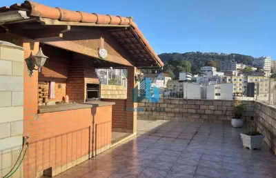 Cobertura com 4 quartosà venda, 190 m² por r$ 620.000 - morro da glória - juiz de fora/mg