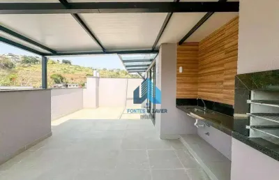 Cobertura à venda, 160 m² por r$ 680.000,00 - são pedro - juiz de fora/mg