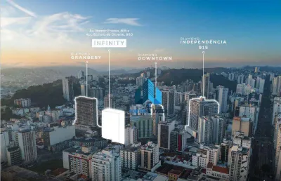Apartamento com 2 quartos à venda, 43 m² por r$ 349.900 - centro - juiz de fora/mg