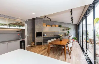 Casa com 3 dormitórios à venda, 192 m² por r$ 1.980.000,00 - santa felicidade - curitiba/pr