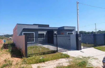 Casa a venda no bairro estados, fazenda rio grande, 2 dormitórios, 2 vagas de garagem, com quintal