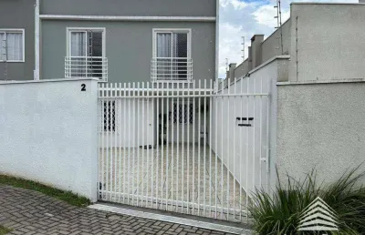 Sobrado com 3 dormitórios à venda, 109 m² por r$ 750.000,00 - uberaba - curitiba/pr