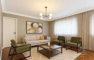 Apartamento com 3 dormitórios à venda, 143 m² por r$ 793.000,00 - batel - curitiba/pr