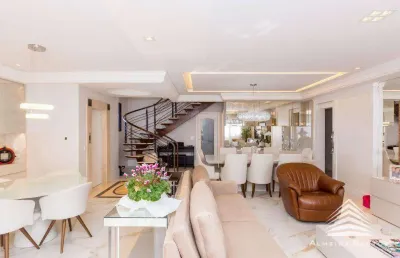 Cobertura com 3 dormitórios à venda, 394 m² por r$ 3.949.000,00 - bigorrilho - curitiba/pr