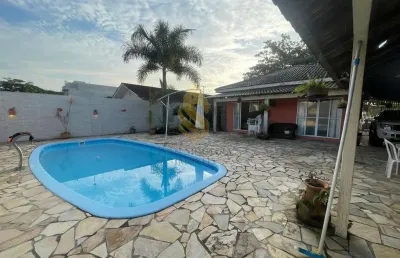 Casa para temporada em guaratuba, figueira, 3 dormitórios, 2 banheiros, 3 vagas