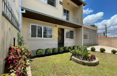 Sobrado para venda em curitiba, boqueirão, 4 dormitórios, 2 suítes, 4 banheiros, 2 vagas