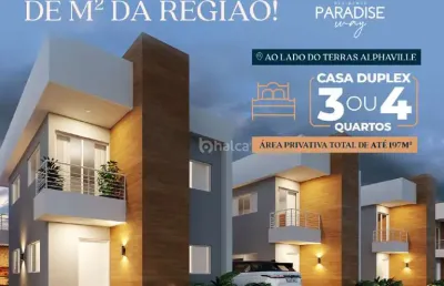 Casa em condomínio à venda, paradise way residence no bairro novo uruguai, teresina/pi