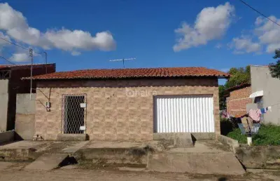 Casa residencial 2 quartos com quintal à venda no bairro parque união, timon