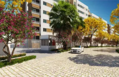Apartamento à venda, condomínio parque das flores no bairro uruguai, teresina/pi