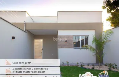 Casa residencial para venda no bairro parque alvorada, timon – condomínio residencial vivendas alvorada