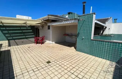 Cobertura com 3 dormitórios à venda na praia do itaguá