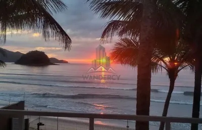 Casa de alto padrão a venda na praia do sapê em ubatuba