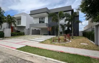 Casa em condomínio fechado com 4 quartos à venda no Alphaville Jacuhy, Serra 