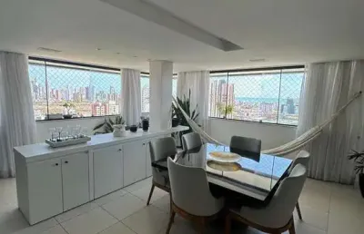 Apartamento alto padrão no retão de manaíra – 225m² | 4 suítes | 3 vagas
