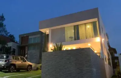 Casa de luxo à venda em gravatá – condomínio fechado | 5 suítes | área gourmet c